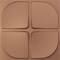 Ekena Millwork 19 5/8in. W x 19 5/8in. H Edmund EnduraWall Decorative 3D Wall Panel Covers 2.67 Sq. Ft. WP20X20EUCAC - alternate 1